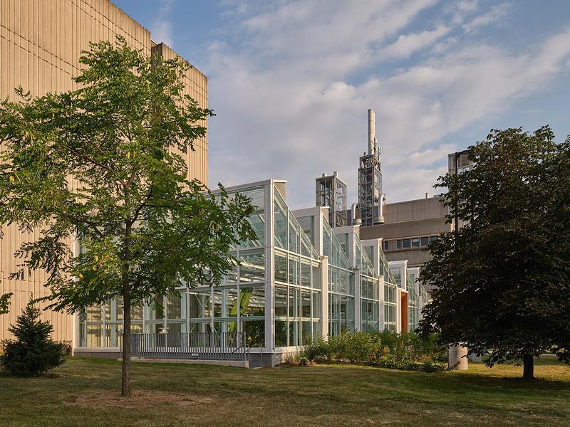 Press kit | 3405-06 - Press release | McMaster University Life Sciences Building and Greenhouse - Moriyama Teshima Architects - Institutional Architecture - Moriyama Teshima Architects – McMaster University Life Sciences Building and Greenhouse - Photo credit: Riley Snelling