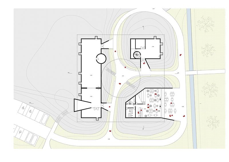Dossier de presse | 7933-01 - Communiqué de presse | Production and Office Building Dubrovcan - MVA / Mikelic Vres Arhitekti - Architecture commerciale - Crédit photo : MVA