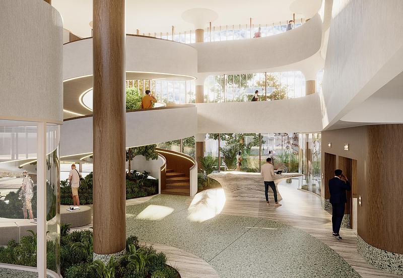 Dossier de presse | 5245-01 - Communiqué de presse | The Glade Office Campus introduces a biophilic workplace in Athens - Urban Soul Project - Architecture commerciale - Crédit photo : URBAN SOUL PROJECT &amp; UNS