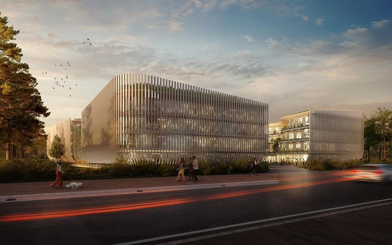 Dossier de presse | 5245-01 - Communiqué de presse | The Glade Office Campus introduces a biophilic workplace in Athens - Urban Soul Project - Architecture commerciale - Crédit photo : URBAN SOUL PROJECT &amp; UNS