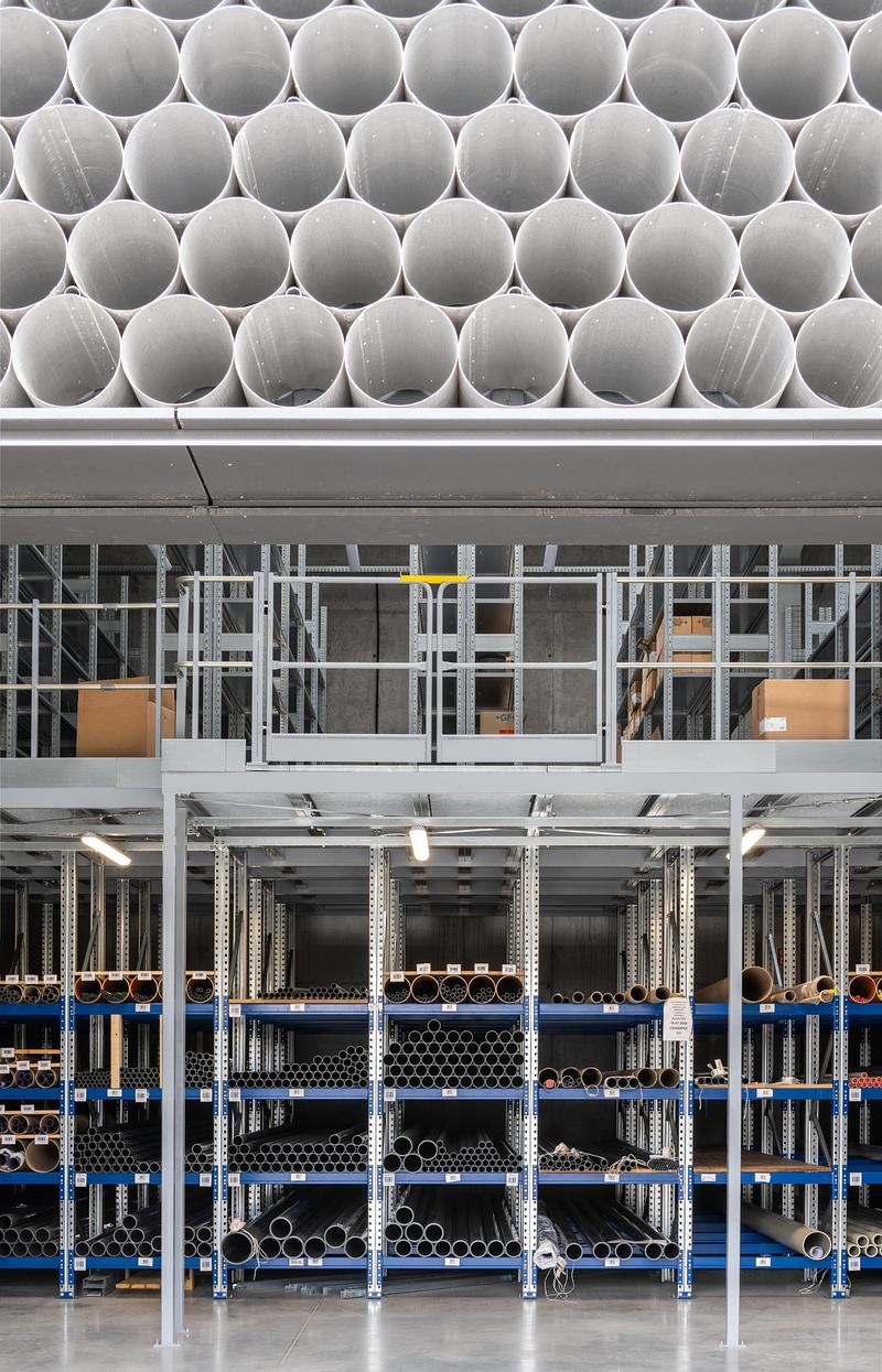 Press kit | 2300-01 - Press release | Gambit Office – When Material Becomes a Showcase - Robert Konieczny KWK Promes - Commercial Architecture - Photo credit: Juliusz Sokołowski