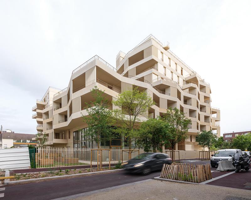 Press kit | 972-09 - Press release | Paysage Habité — Collective Housing in the Grand Paris - Hérault Arnod Architectures - Residential Architecture - Paysage Habité - résidence Harmonie - Photo credit: Florian Bouziges