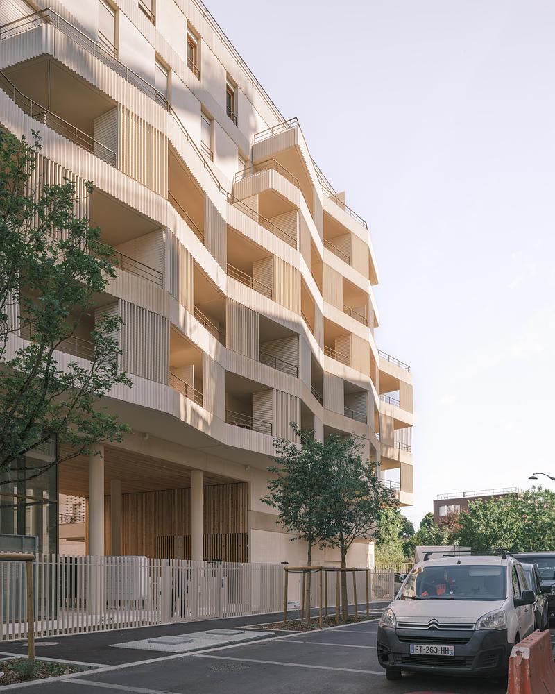 Press kit | 972-09 - Press release | Paysage Habité — Collective Housing in the Grand Paris - Hérault Arnod Architectures - Residential Architecture - Paysage Habité - résidence Harmonie - Photo credit: Florian Bouziges