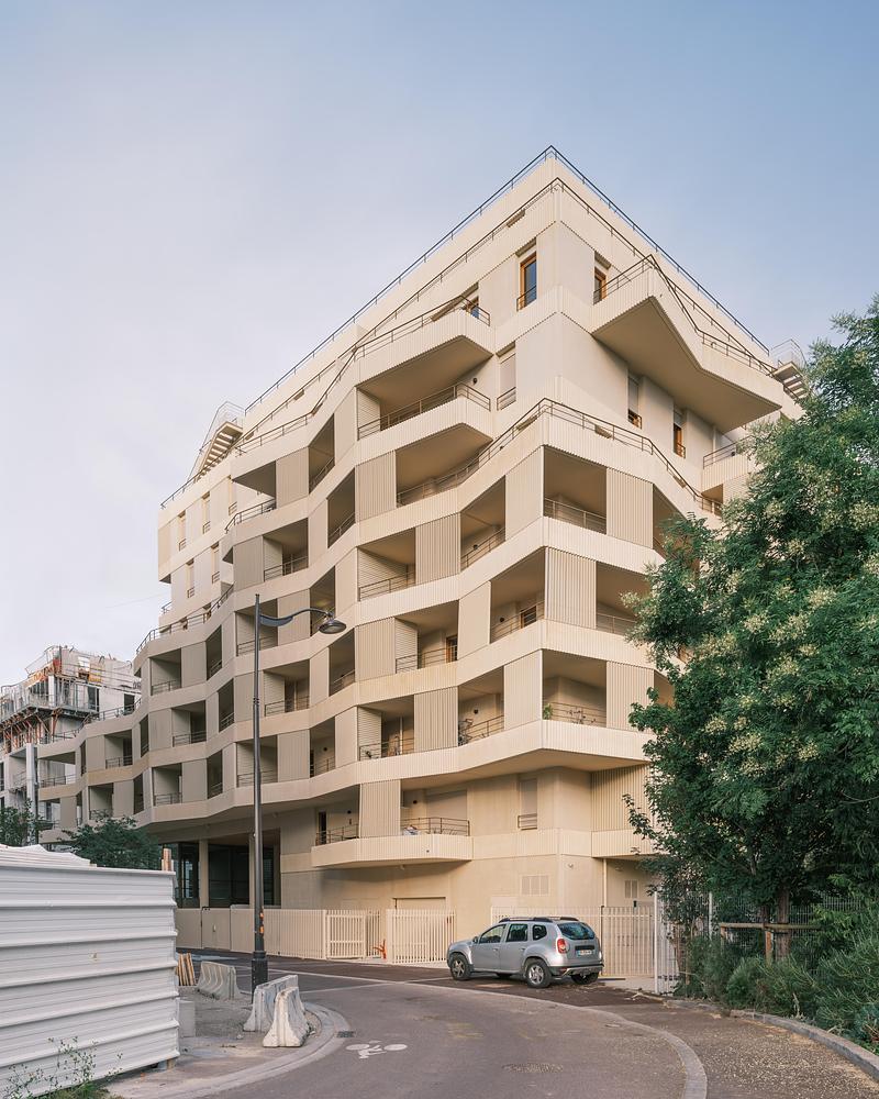 Press kit | 972-09 - Press release | Paysage Habité — Collective Housing in the Grand Paris - Hérault Arnod Architectures - Residential Architecture - Paysage Habité - résidence Harmonie - Photo credit: Florian Bouziges
