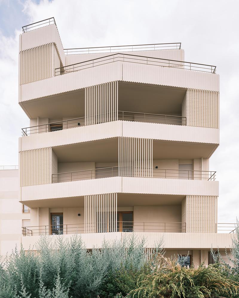 Press kit | 972-09 - Press release | Paysage Habité — Collective Housing in the Grand Paris - Hérault Arnod Architectures - Residential Architecture - Paysage Habité - résidence Harmonie - Photo credit: Florian Bouziges