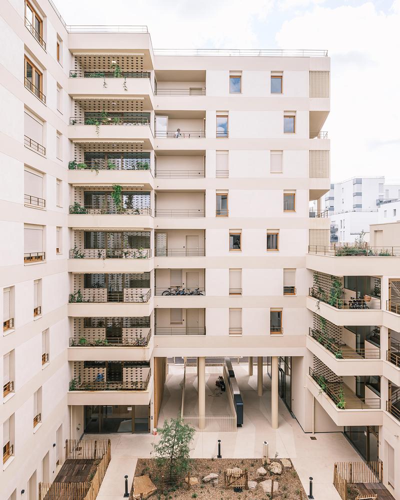 Press kit | 972-09 - Press release | Paysage Habité — Collective Housing in the Grand Paris - Hérault Arnod Architectures - Residential Architecture - Paysage Habité - résidence Harmonie - Photo credit: Florian Bouziges