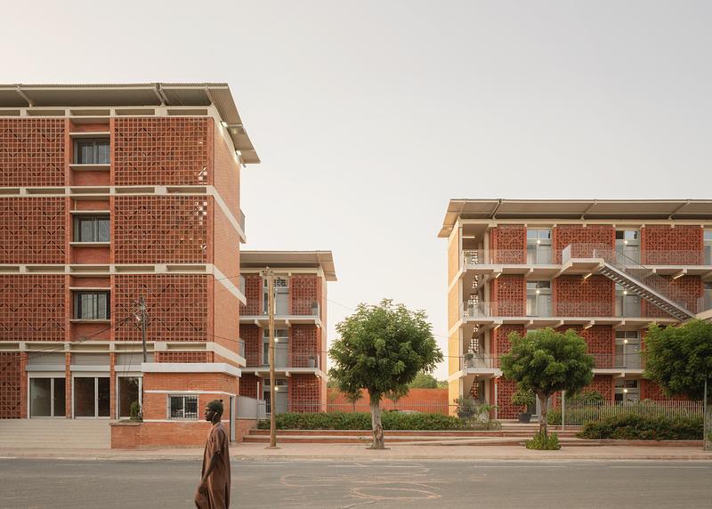 Press kit | 7908-01 - Press release | UCAD Dakar A+Awards Winner - HARDEL LE BIHAN ARCHITECTS - Residential Architecture - Photo credit: Schnepp Renou