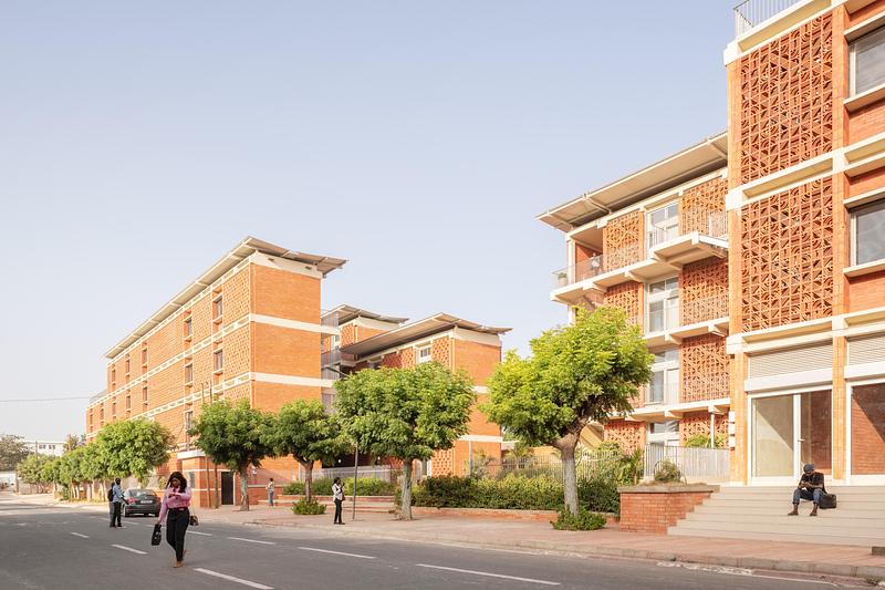 Press kit | 7908-01 - Press release | UCAD Dakar A+Awards Winner - HARDEL LE BIHAN ARCHITECTS - Residential Architecture - Photo credit: Schnepp Renou