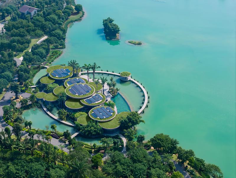 Dossier de presse | 661-91 - Communiqué de presse | Outstanding international architecture and interiors revealed at the World Architecture Festival 2026shortlist announced - World Architecture Festival (WAF) - Concours - Lotus Clubhouse by MIA Design Studio  - Crédit photo : © Hiroyuki Oki