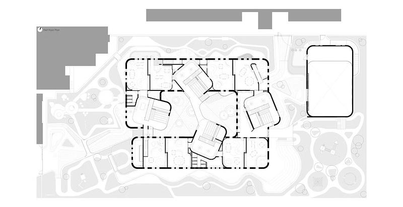 Press kit | 7907-01 - Press release | Hubo Studio Wins Two Global Architizer A+Awards - Hubo Studio - Institutional Architecture - FLoorPlan1 - Photo credit: Hubo Studio