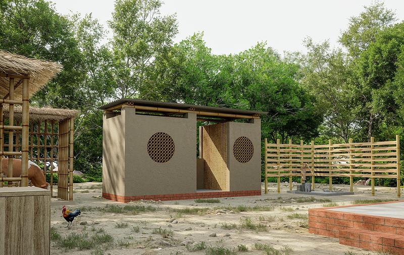 Press kit | 7939-01 - Press release | $2,500 Vernacular Home - Xinyun Li - Residential Architecture - Photo credit: Xinyun Li