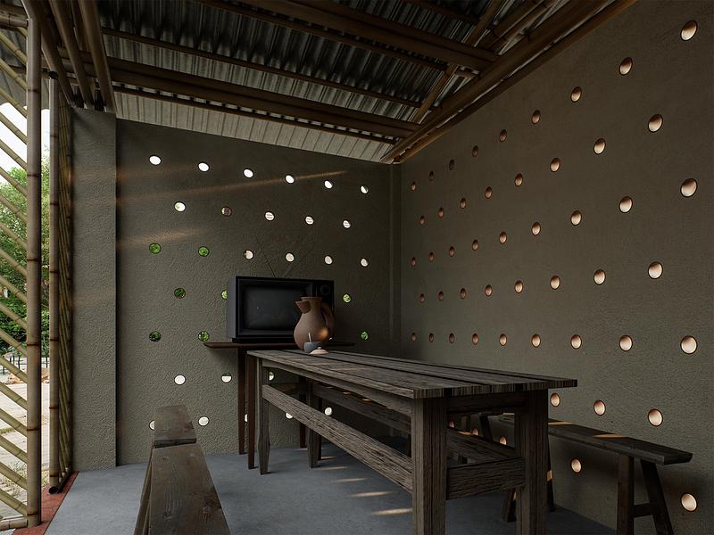 Press kit | 7939-01 - Press release | $2,500 Vernacular Home - Xinyun Li - Residential Architecture - Photo credit: Xinyun Li