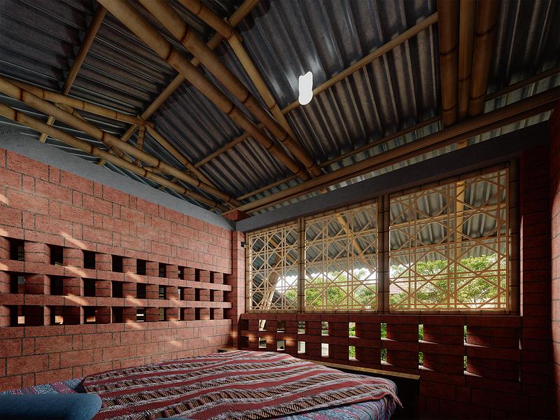 Press kit | 7939-01 - Press release | $2,500 Vernacular Home - Xinyun Li - Residential Architecture - Photo credit: Xinyun Li