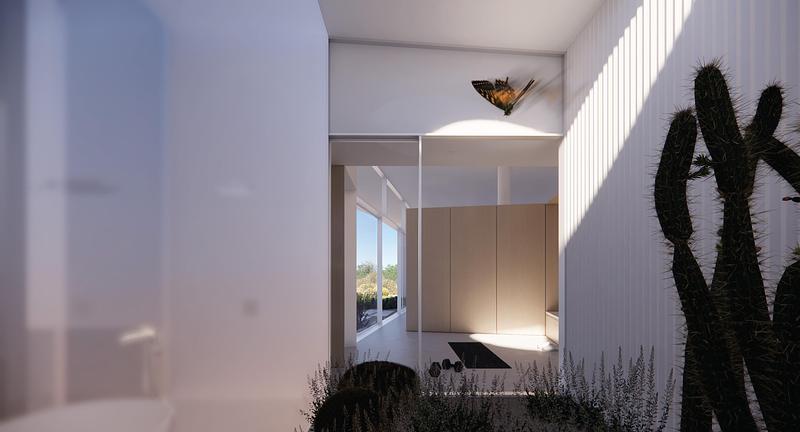 Dossier de presse | 7926-01 - Communiqué de presse | Casa Ala Blanca - HK ASSOCIATES - Architecture résidentielle - Espaces entrelacés - Crédit photo : HK ASSOCIATES