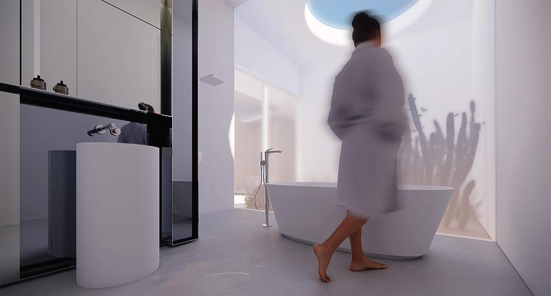 Dossier de presse | 7926-01 - Communiqué de presse | Casa Ala Blanca - HK ASSOCIATES - Architecture résidentielle - Pause - Crédit photo : HK ASSOCIATES