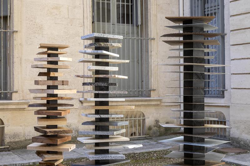 Press kit | 982-60 - Press release | Celebrating 20 Years of the Festival des Architectures Vives in Montpellier - Champ Libre Association - Event + Exhibition - Mât-tiers : Calada Architectes and Atelier Moschata - Photo credit: photoarchitecture.com