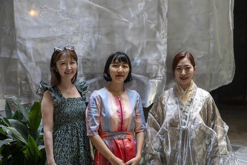 Press kit | 982-60 - Press release | Celebrating 20 Years of the Festival des Architectures Vives in Montpellier - Champ Libre Association - Event + Exhibition - Liminaliy in motion : Yui Takeshima, Yurika Takemura, Haruna Kawamura - Photo credit: photoarchitecture.com