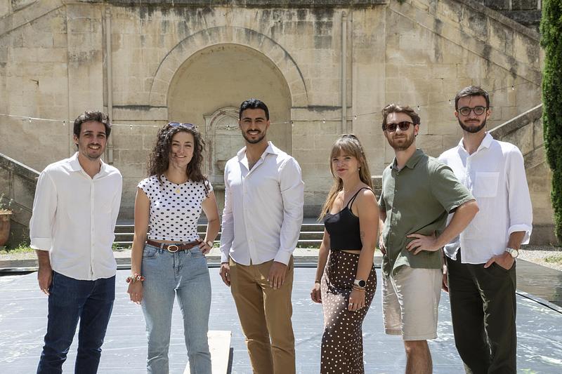 Press kit | 982-60 - Press release | Celebrating 20 Years of the Festival des Architectures Vives in Montpellier - Champ Libre Association - Event + Exhibition - Vertigo, Ateliers A+ : Valentin Lagarde, Axelle Le Letty, Ayyoub Mazouz, Eva Richez, Jules Rousset, Hugo Corsig - Photo credit: photoarchitecture.com