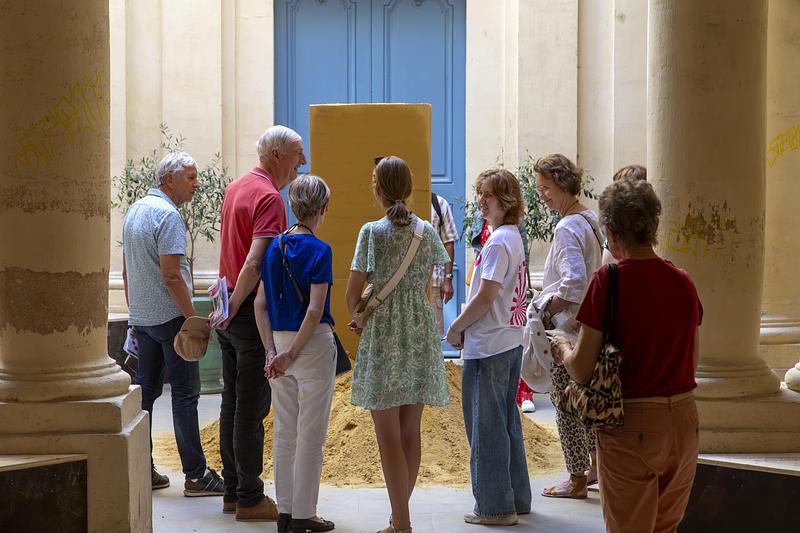 Press kit | 982-60 - Press release | Celebrating 20 Years of the Festival des Architectures Vives in Montpellier - Champ Libre Association - Event + Exhibition - Sablier : Nou(e)s collective - Photo credit: photoarchitecture.com