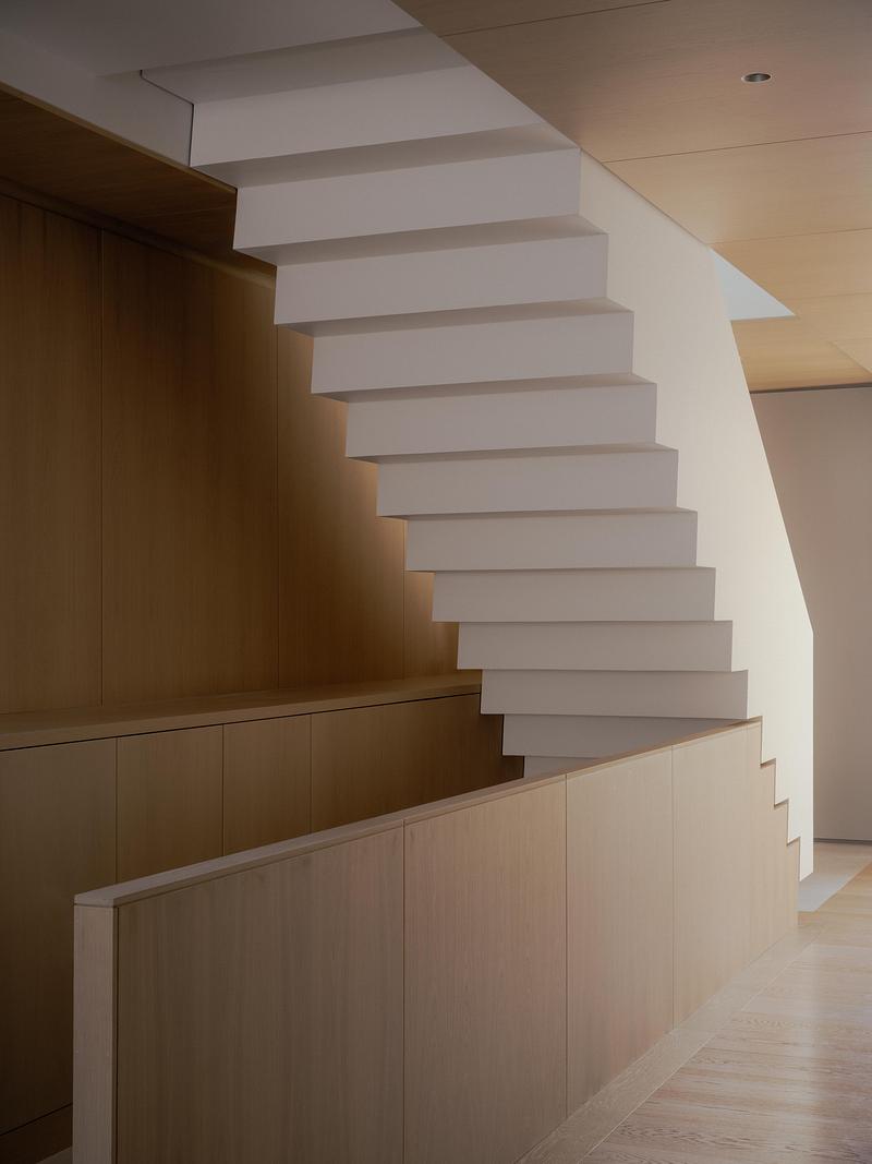 Press kit | 2744-14 - Press release | Bellwoods Residence - StudioAC - Residential Architecture - Stair  - Photo credit: Felix Michaud