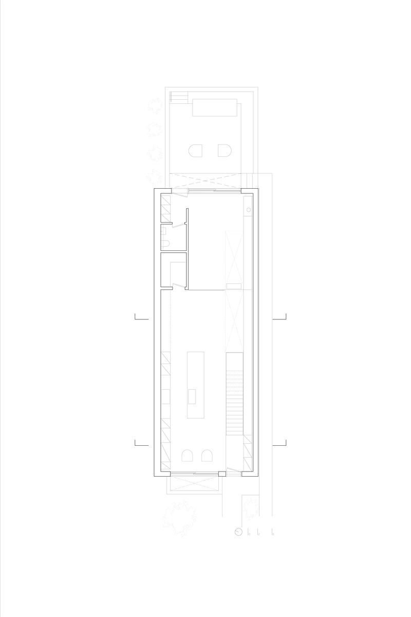 Press kit | 2744-14 - Press release | Bellwoods Residence - StudioAC - Residential Architecture - Level 1 - Photo credit: StudioAC