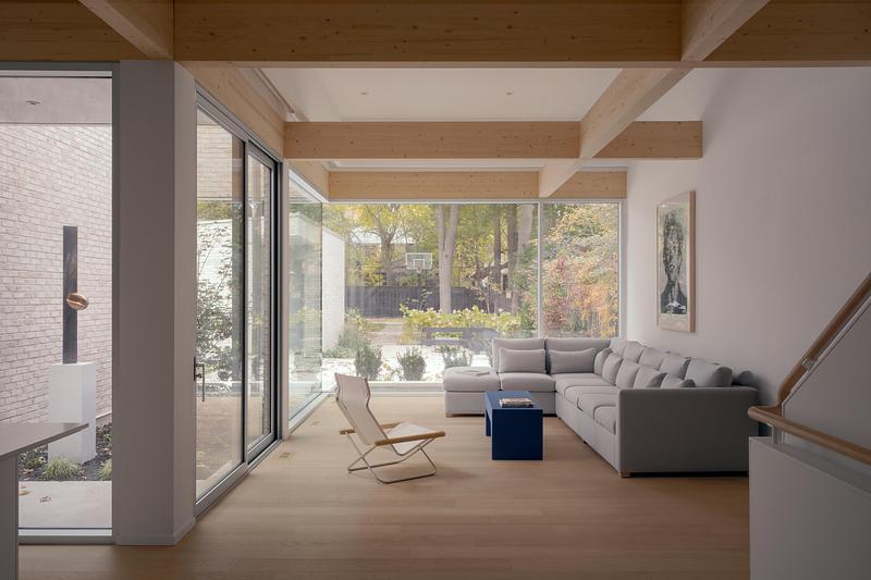 Dossier de presse | 2744-15 - Communiqué de presse | Casa Loma Residence - StudioAC - Architecture résidentielle - Living Room - Crédit photo : Felix Michaud