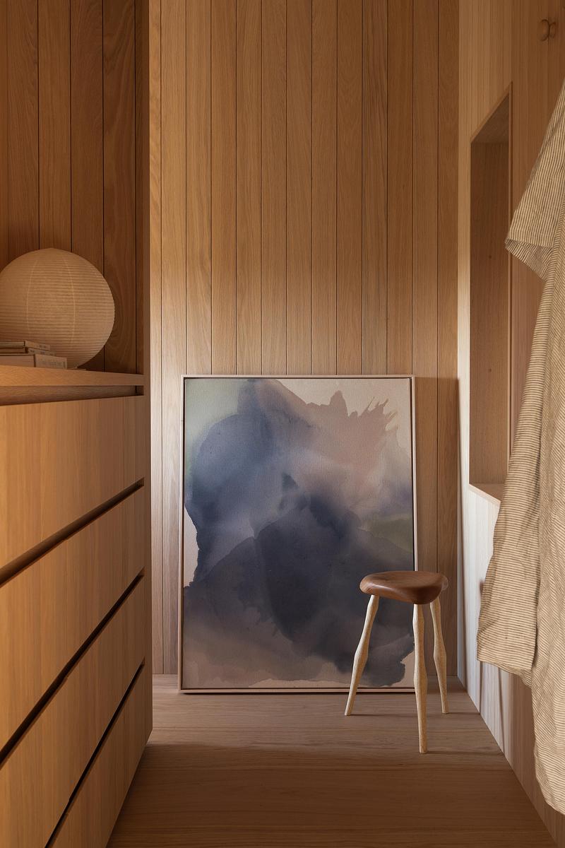 Dossier de presse | 6522-01 - Communiqué de presse | Dune House - Waechter Architecture - Architecture résidentielle - Hallway - Crédit photo : Pablo Enriquez