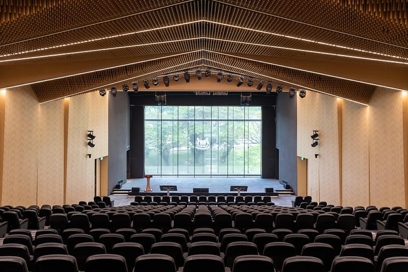 Dossier de presse | 4036-02 - Communiqué de presse | DP Architects’ Central Manpower Base (CMPB) Wins at Architizer A+ Awards 2026 - DP Architects - Architecture institutionnelle - Crédit photo : Melcas Lim, Courtesy of DP Architects