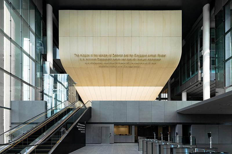 Dossier de presse | 4036-02 - Communiqué de presse | DP Architects’ Central Manpower Base (CMPB) Wins at Architizer A+ Awards 2026 - DP Architects - Architecture institutionnelle - Crédit photo : Melcas Lim, Courtesy of DP Architects