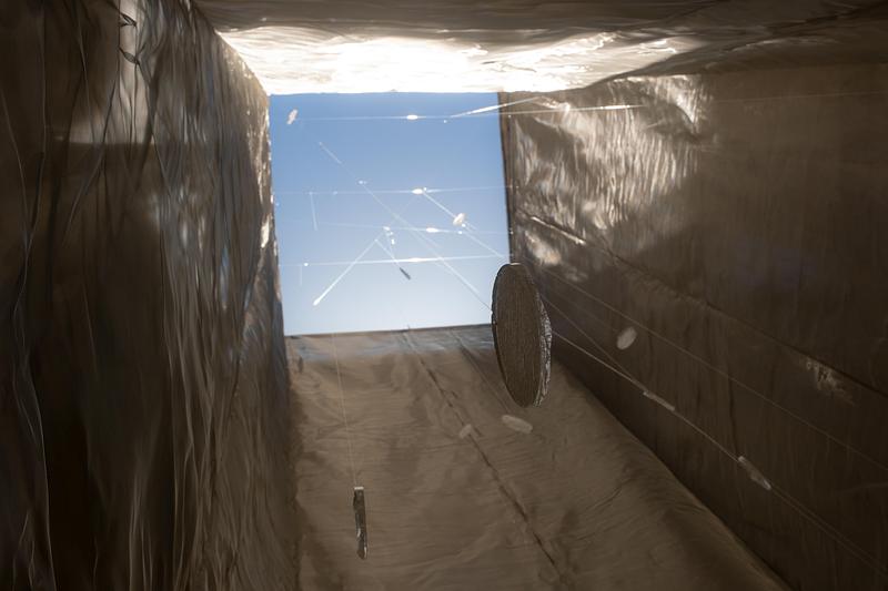 Press kit | 7936-01 - Press release | Japanese Architect Yurika Takemura Wins the 20th Anniversary Jury Prize at Festival des Architectures Vives 2026 - YuricaDesign&Architecture - Art - Suspended fragments evoke memories held between moments. - Photo credit: Mathis Espagene