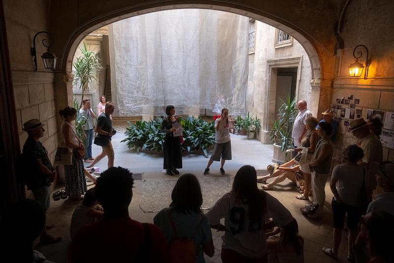 Press kit | 7936-01 - Press release | Japanese Architect Yurika Takemura Wins the 20th Anniversary Jury Prize at Festival des Architectures Vives 2026 - YuricaDesign&Architecture - Art - Listening becomes the first gesture of entering the work. - Photo credit: Mathis Espagene