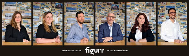 Dossier de presse | 1132-10 - Communiqué de presse | Figurr Collectif d’architectes renforce son équipe de direction avec la nomination de six nouveaux directeurs - Figurr collectif d’architectes - Architecture commerciale - Les directeurs de Figurr en 2026 - Crédit photo : Figurr collectif d’architectes 