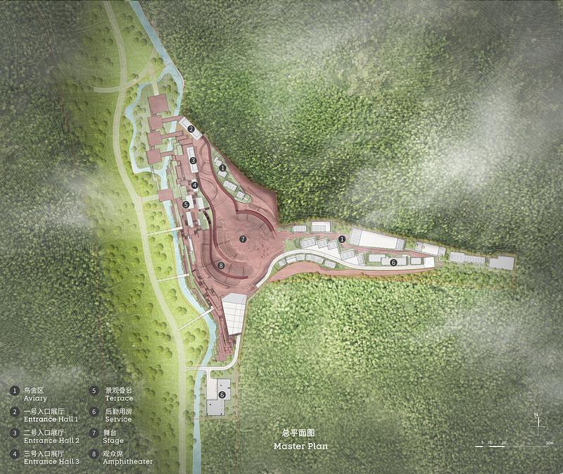 Press kit | 3524-07 - Press release | The Earth Valley Theater - GOA (Group of Architects) - Landscape Architecture - Site Plan - Photo credit: ©GOA