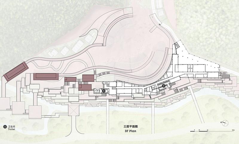 Press kit | 3524-07 - Press release | The Earth Valley Theater - GOA (Group of Architects) - Landscape Architecture - 3F Plan - Photo credit: ©GOA
