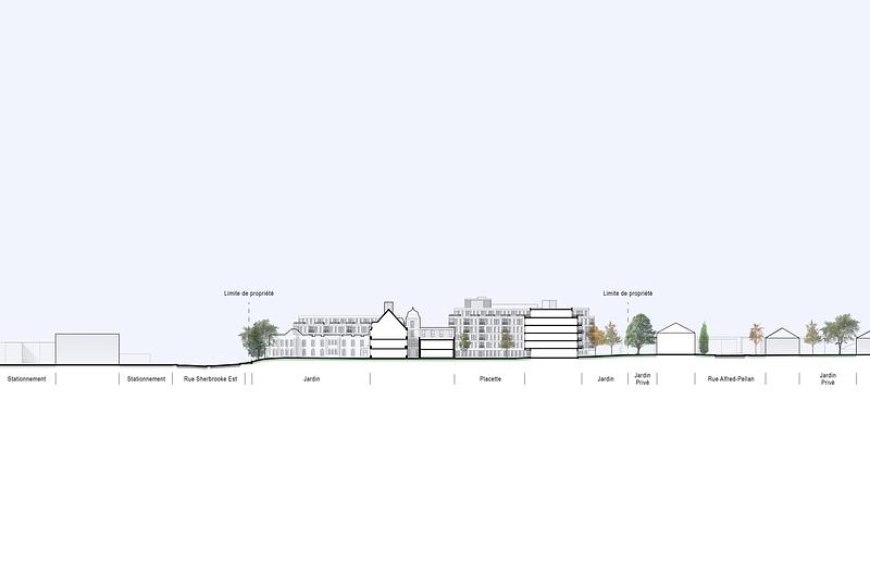 Dossier de presse | 952-39 - Communiqué de presse | MELLEM GRACE DART : La reconversion audacieuse d’un symbole patrimonial en un milieu de vie contemporain et inclusif - Provencher_Roy - Architecture institutionnelle - Crédit photo : Provencher_Roy
