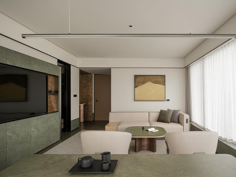 Press kit | 3531-17 - Press release | GRAND JI HOTEL - Vermilion Zhou Design Group - Commercial Interior Design - Suite - Photo credit: Jian Quan Wu