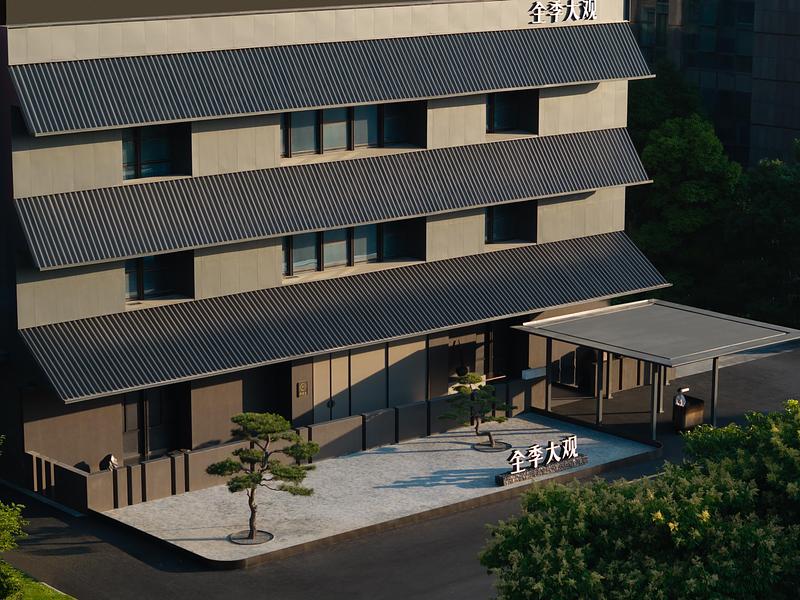 Press kit | 3531-17 - Press release | GRAND JI HOTEL - Vermilion Zhou Design Group - Commercial Interior Design - Exterior - Photo credit: Jian Quan Wu