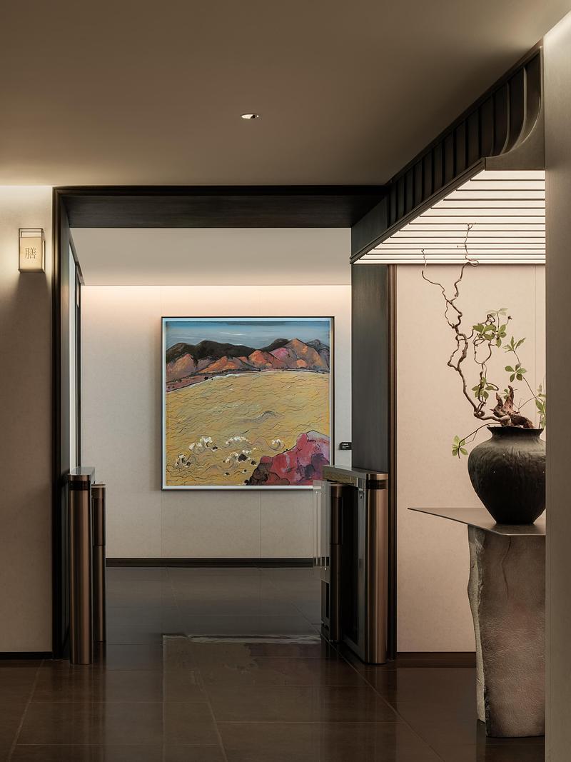 Press kit | 3531-17 - Press release | GRAND JI HOTEL - Vermilion Zhou Design Group - Commercial Interior Design - Breakfast Restaurant Entrance - Photo credit: Jian Quan Wu