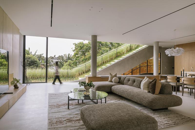Press kit | 6235-01 - Press release | Split Mass Residence - K-Thengono Design Studio - Residential Architecture - Photo credit: Finbarr Fallon
