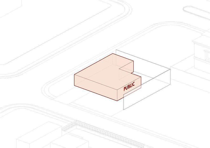 Press kit | 6235-01 - Press release | Split Mass Residence - K-Thengono Design Studio - Residential Architecture - Concept Diagram_Step 2 - Photo credit: K-Thengono Design Studio