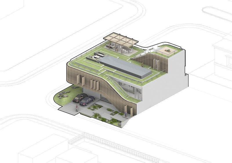 Press kit | 6235-01 - Press release | Split Mass Residence - K-Thengono Design Studio - Residential Architecture - Concept Diagram_Step 8 - Photo credit: K-Thengono Design Studio