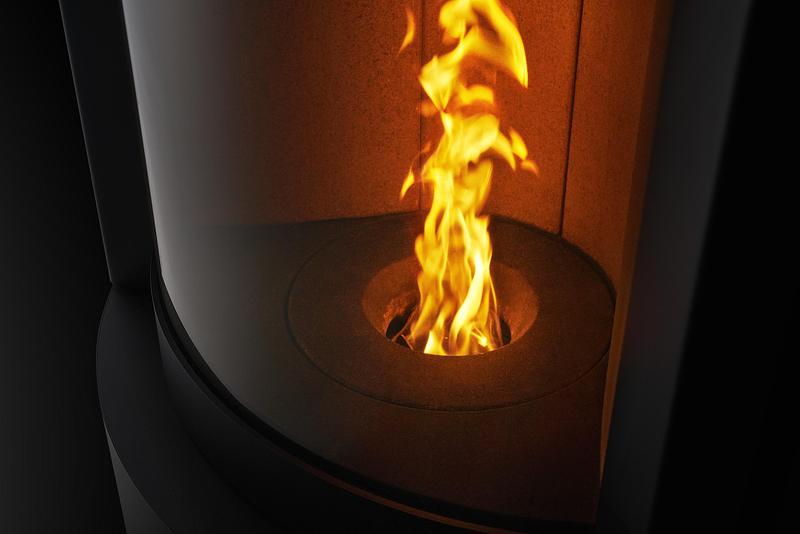 Press kit | 7801-01 - Press release | sP20-in: The First Pellet Insert by Stûv - Stûv SA - Product - sP20-in : Flower burner - Photo credit: François Chevalier