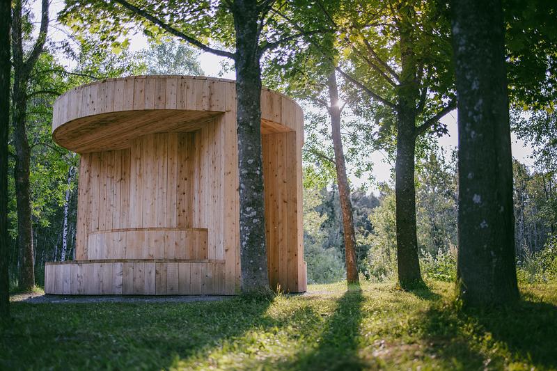 Press kit | 837-55 - Press release | The Creations Presented as Part of the 27th Edition of the International Garden Festival Evolve Throughout the Summer - International Garden Festival - Event + Exhibition - Frame - Photo credit: JC Lemay