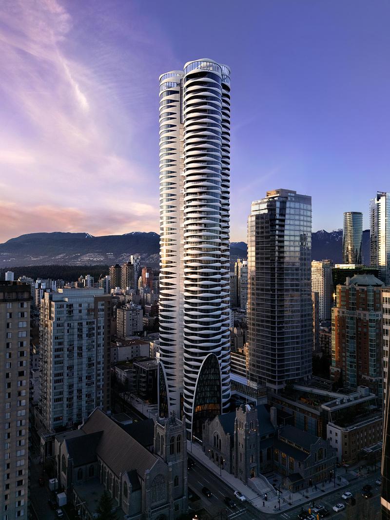 Dossier de presse | 2197-03 - Communiqué de presse | The Butterfly + First Baptist Church Complex - Revery Architecture - Architecture résidentielle - Overall Complex - Crédit photo : Ema Peter