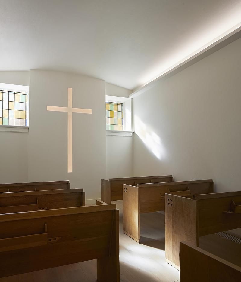 Dossier de presse | 2197-03 - Communiqué de presse | The Butterfly + First Baptist Church Complex - Revery Architecture - Architecture résidentielle - Revitalized chapel - Crédit photo : Hufton + Crow