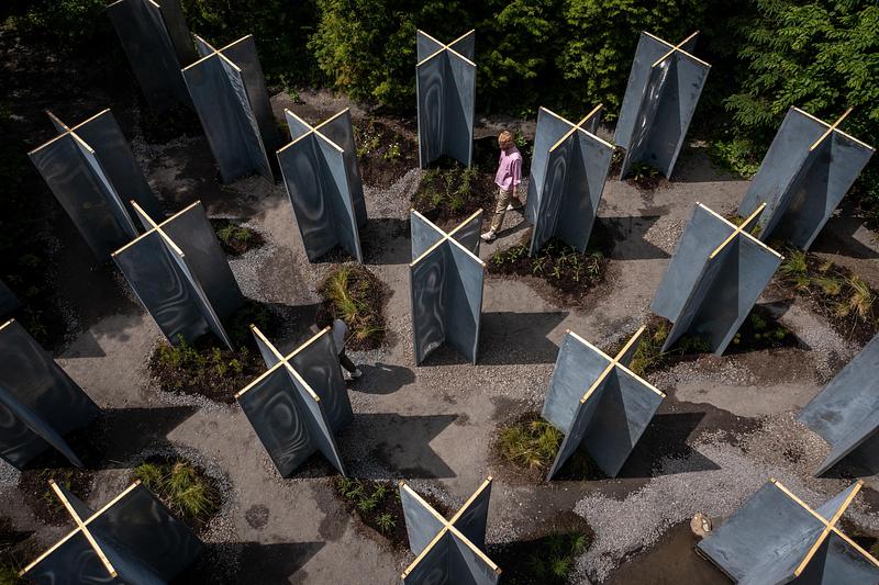 Press kit | 837-56 - Press release | The International Garden Festival Launches its Call for Projects for the 2027 Edition - The International Garden Festival | Festival international de jardins - Competition - Superstrata by mat-on - Photo credit: Martin Bond