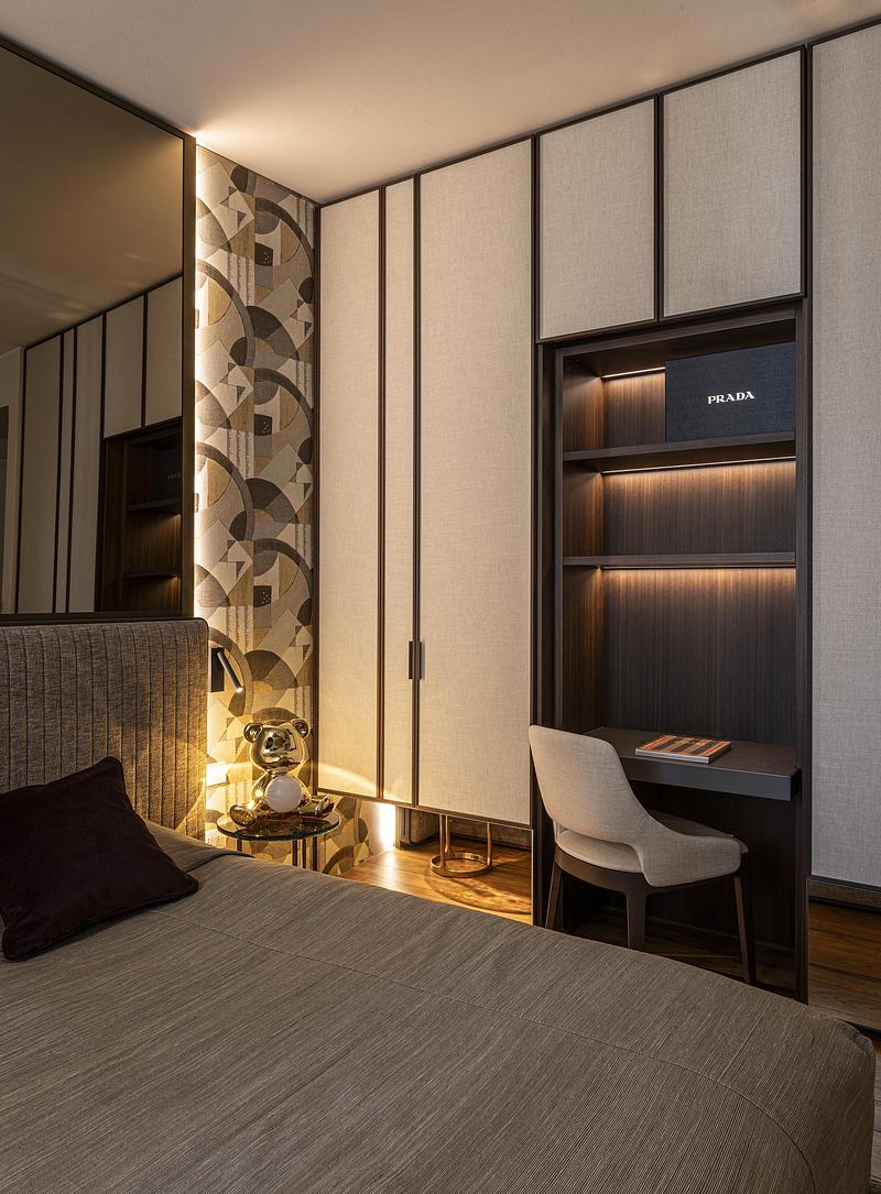 Dossier de presse | 4232-35 - Communiqué de presse | À Plaisance, un appartement familial contemporain au cœur d’un palais italien du XIXe siècle - La Casa di Babette - Architecture résidentielle - Crédit photo :  Vito Corvasce 