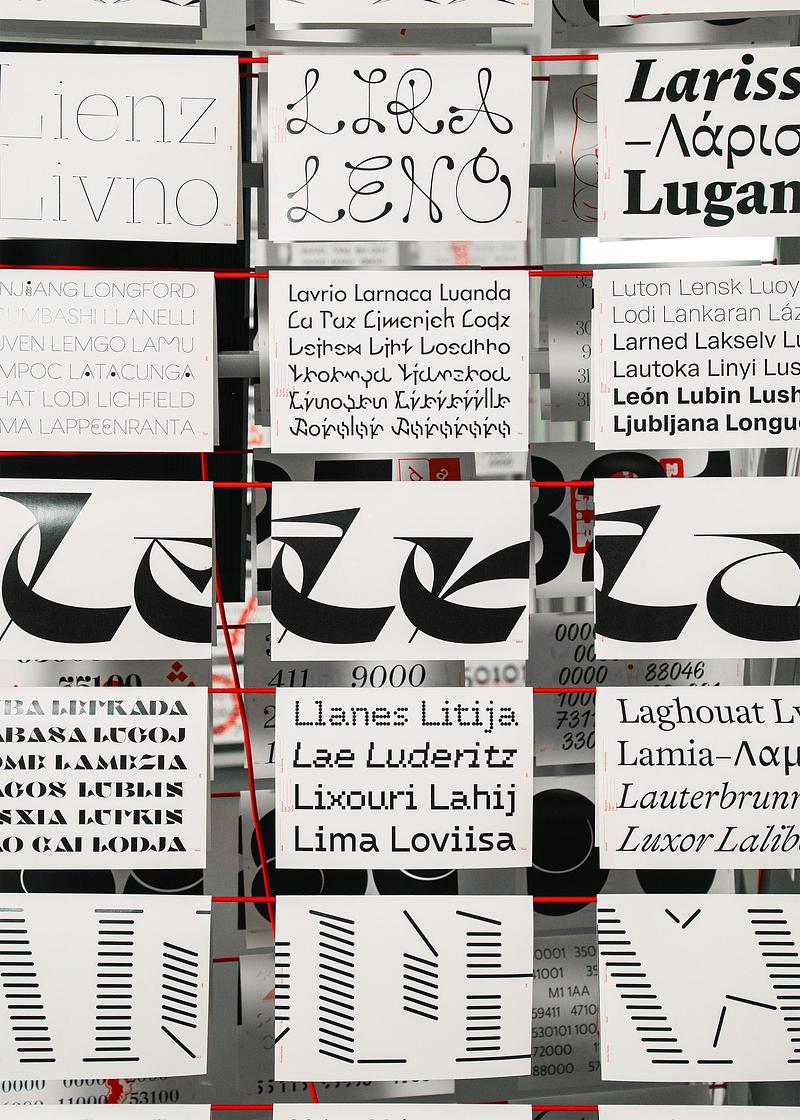 Dossier de presse | 748-55 - Communiqué de presse | Le Centre de design de l’UQAM présente ECAL Atlas Typographique - Centre de design de l'UQAM - Évènement + Exposition -  Exposition itinérante ECAL Atlas Typographique  - Crédit photo : Marvin Merkel