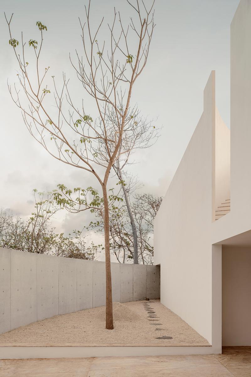 Dossier de presse | 5118-08 - Communiqué de presse | Casa Malonic - HW Studio - Architecture résidentielle -  Cour intérieure   - Crédit photo : Photo credit: Cesar Bejar
