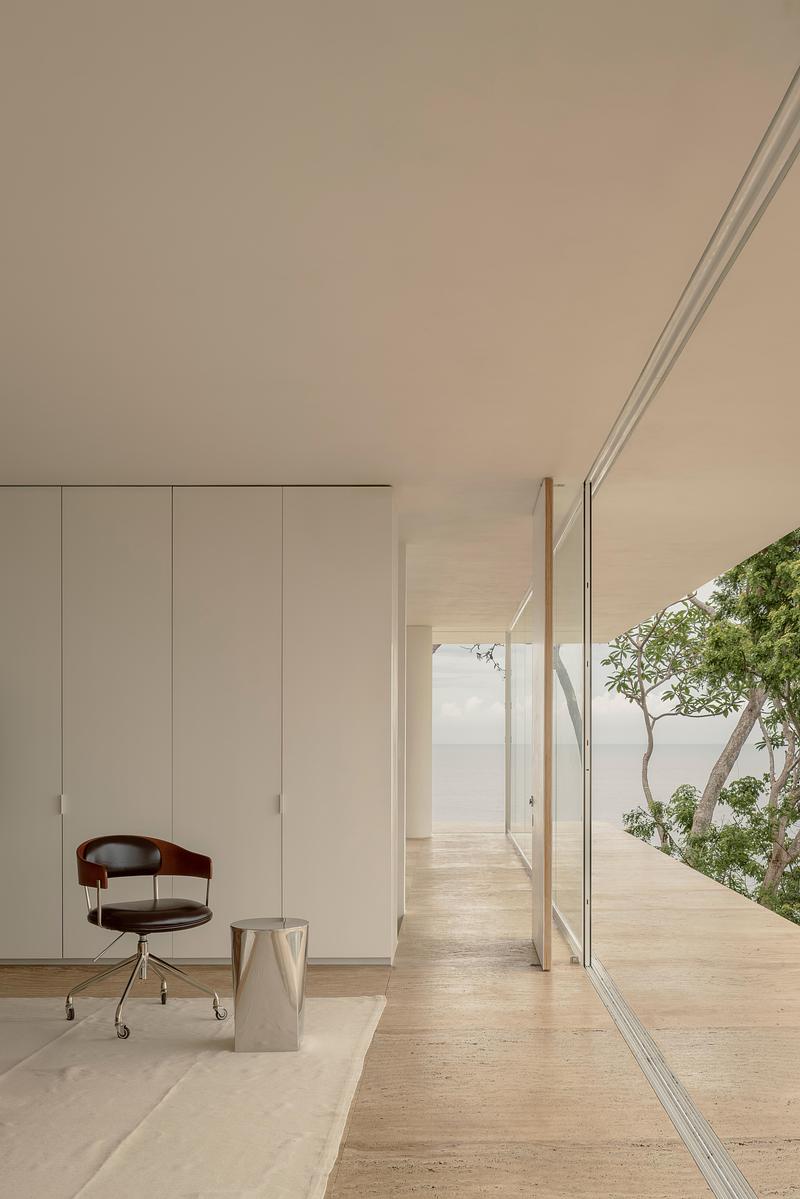 Dossier de presse | 5118-08 - Communiqué de presse | Casa Malonic - HW Studio - Architecture résidentielle -  Chambre principale  - Crédit photo : Photo credit: Cesar Bejar